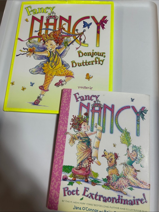 Harper Other - Harper Fancy Nancy Kids Books - Yellow, Pink, Green Accents